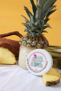 Pineapple In A Coconut Tree Body Scrub